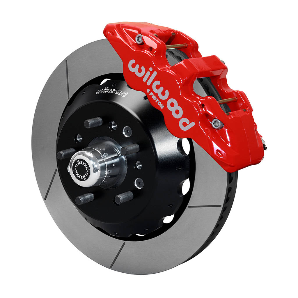WILWOOD 140-13226-R Kit,Front,Aero6,Tci,14.00x1.25,Gt,Red Photo-0 