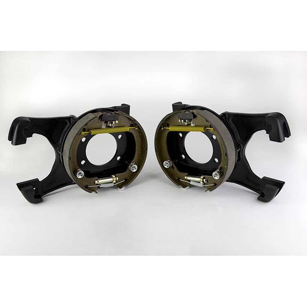 WILWOOD 249-12676/77 Bracket Kit,Disc/Drum,Big Ford,New Style 2.50 Offset,12.19x.81,Staggered Mt,Cast Photo-0 