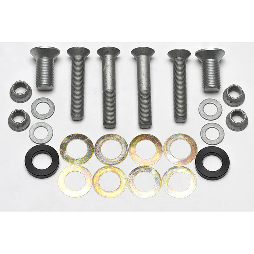 WILWOOD 230-12525 Bolt Kit,Bracket/Spindle,Front,Impala 65-68 Drum,11.00 Rotor Photo-0 