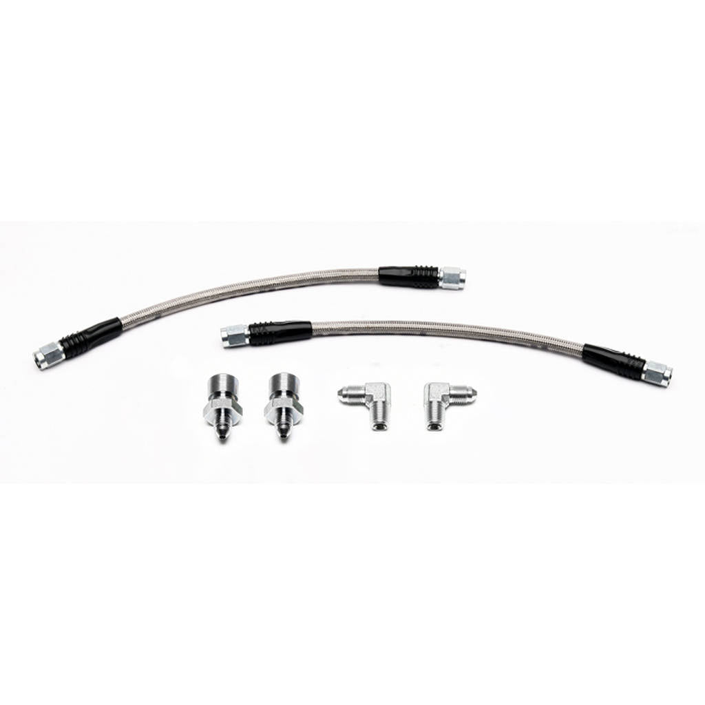 WILWOOD 220-8999 Flexline Kit,Brake,10in. Hose Oal W/Fittings Photo-0 