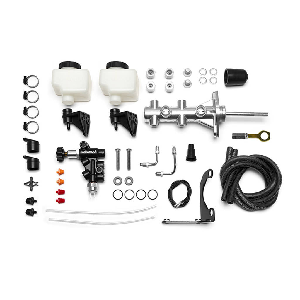 WILWOOD 261-15493-P Kit,M/C,Remote Tandem,15/16,Mustang W/P-Valve,Ball Burnish Photo-0 