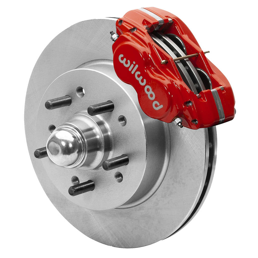 WILWOOD 140-14663-R Kit,Front,Chevy 55-57&59-64/Vette 63-64 Fdl-M,11.50 Hub/Rotor,Red Photo-0 