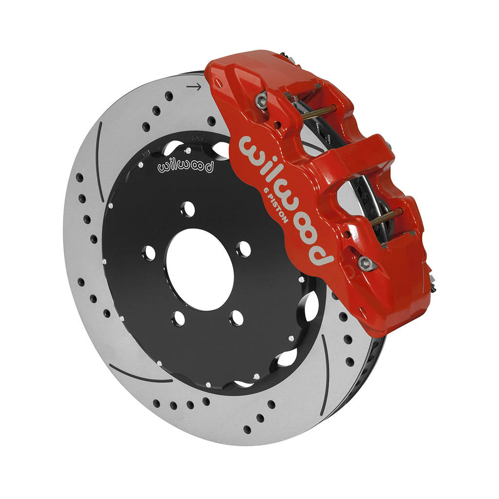 WILWOOD 140-14682-DR Kit,Front,Crown Victoria,03-11,Aero6 14.00 Rotor,Srp,Red Photo-0 