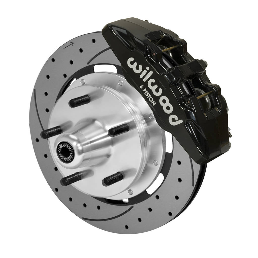 WILWOOD 140-14533-D Kit,Front,Wwe Pro Spindle,Dp6,5x5.00 Hub,12.19 Rotor,Drilled Photo-0 