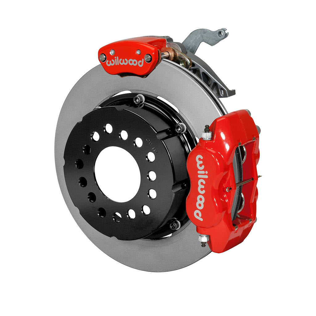 WILWOOD 140-14224-R Kit,Fdli/Mc4,P-Brake,12 Bolt,C-Clip Elim 2.91 Offset,Red Photo-0 