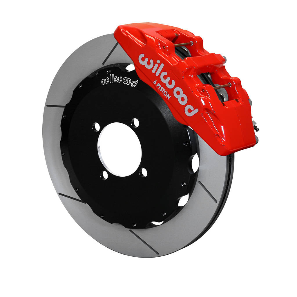 WILWOOD 140-14234-R Kit,Front,Mazda,Miata,16-Up,Dp6,12.88x .810 Rotor,Red,W/Lines Photo-0 