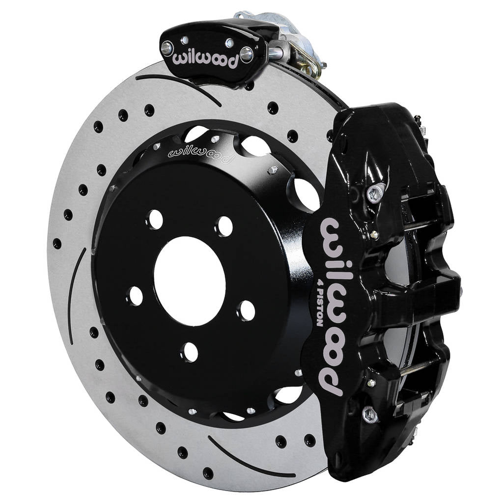 WILWOOD 140-13888-D Kit,Rear,Mustang,2015-Up,Aero4/Mc4,14.00 Rotor,Srp,W/Lines/Cables Photo-0 