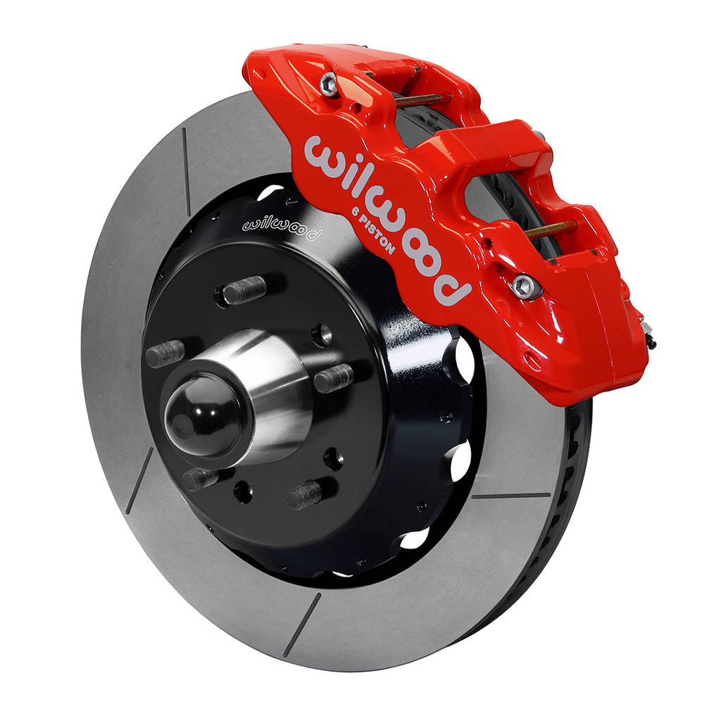 WILWOOD 140-13692-R Kit,Front,C-10 Cpp Spindle,Aero6,14.00 Rotor,Red Photo-0 