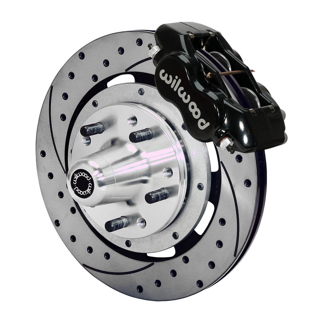 WILWOOD 140-15197-D Kit,Front,Mopar,C-Body,Drum,Fdli,12.19 Srp,Black Powder Coat Photo-0 