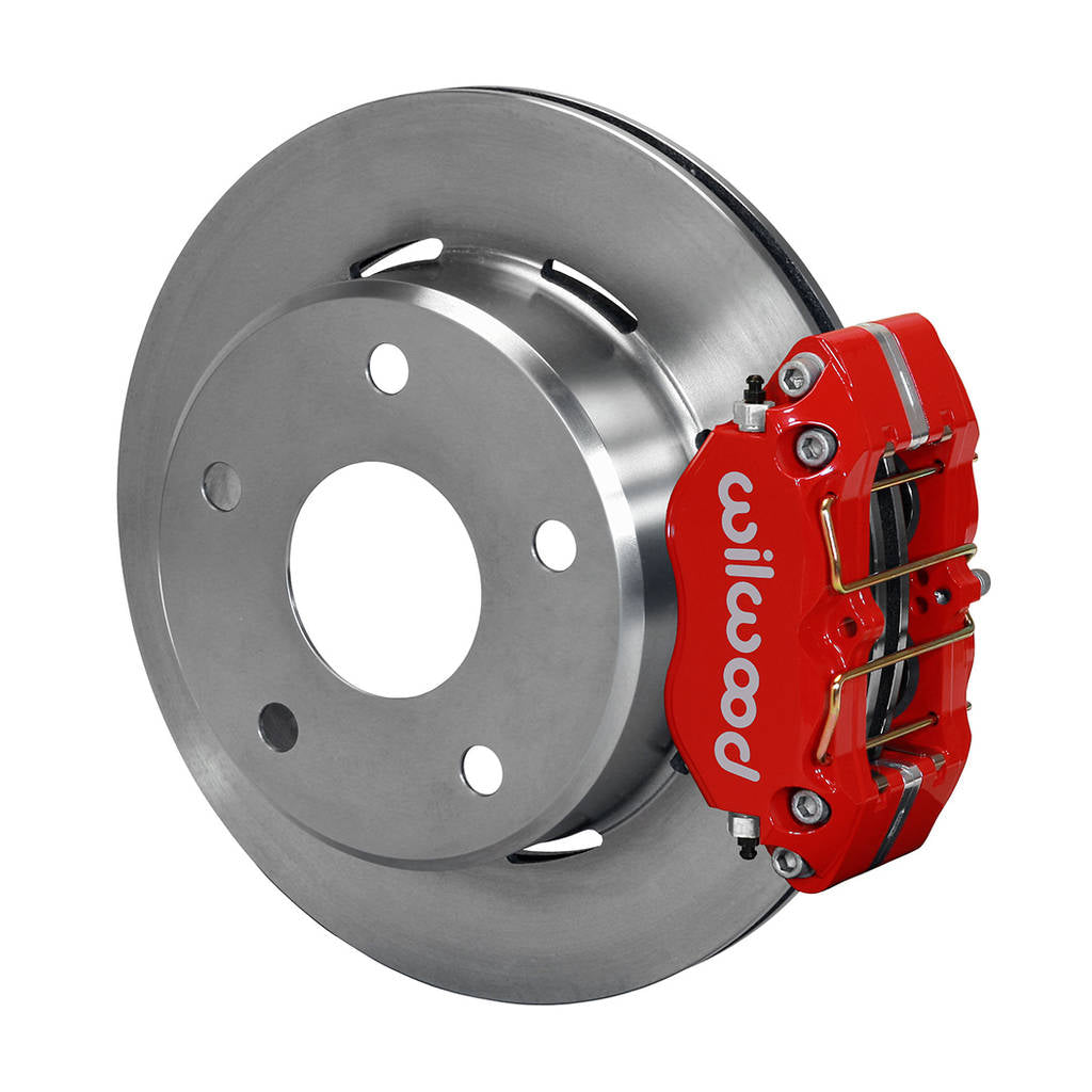 WILWOOD 140-13322-R Kit,Rear,Disc/Drum,Big Ford,2.36 Offset Dpl,1 Pc,5x5.50 Bc,12.19 Rotor,Red Photo-0 