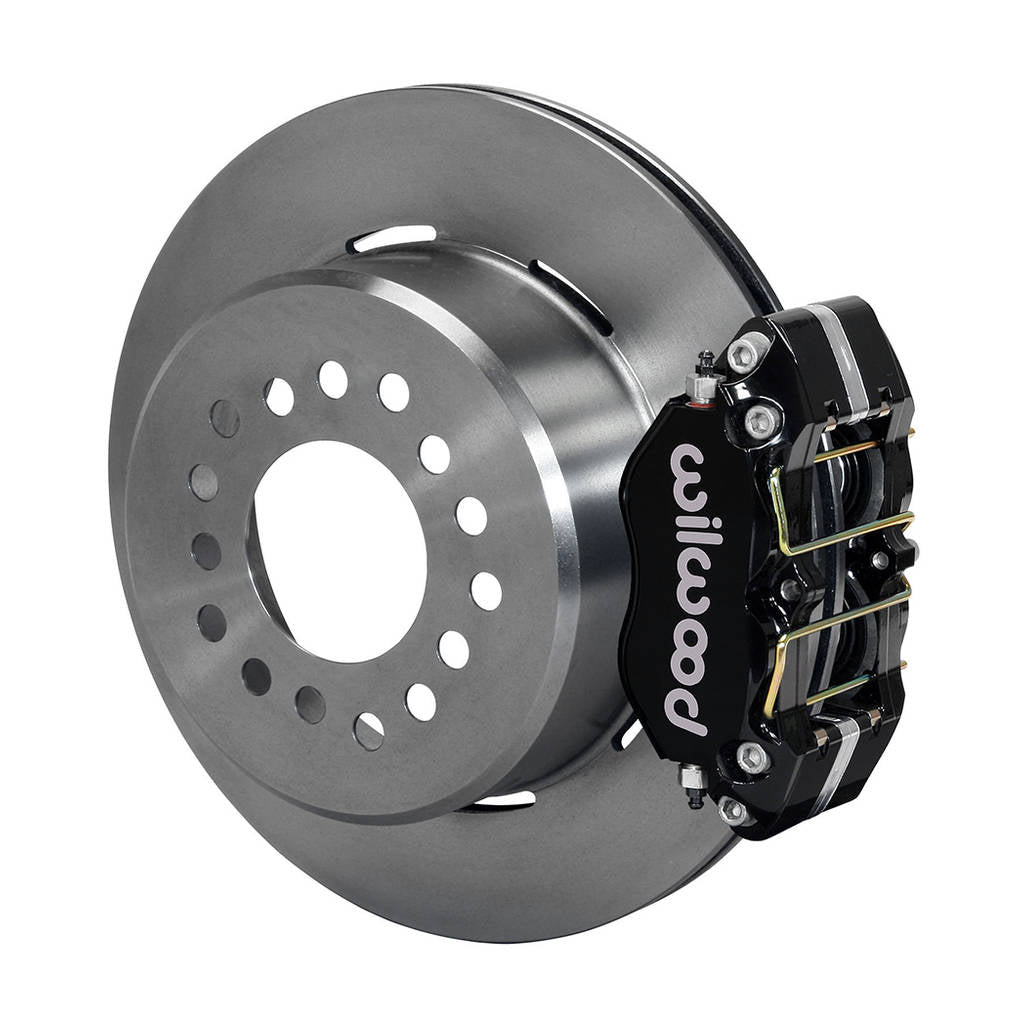 WILWOOD 140-13205 Kit,Rear,Disc/Drum,Dp-Db,Small Ford 2.66 Off,1pc .81 Rotor,Black Photo-0 