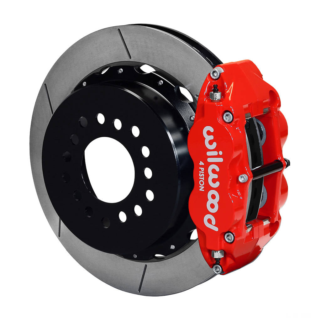 WILWOOD 140-12964-R Kit,Rear,12 Bolt Chevy,C-Clip,2.75 Offset,Fnsl4r,13.00 Rotor,Red Photo-0 