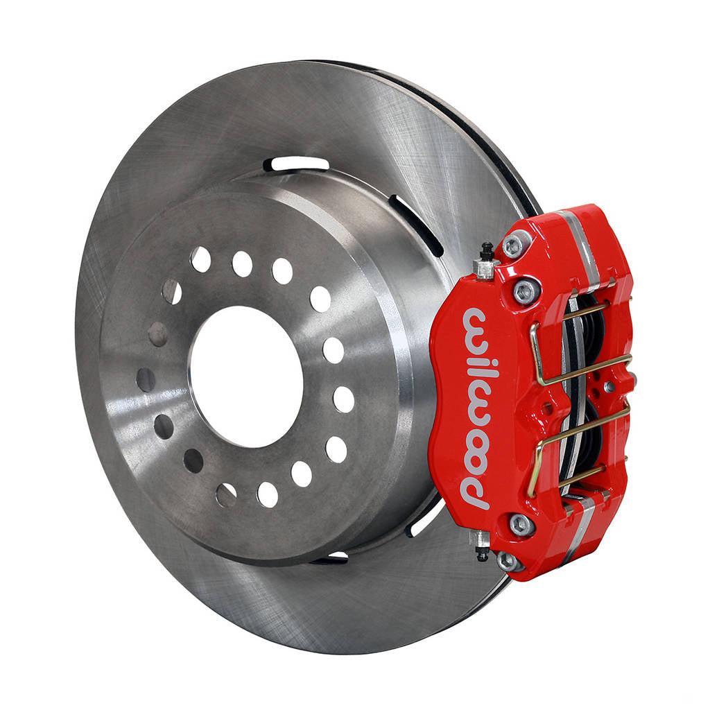 WILWOOD 140-13207-R Kit,Rear,Disc/Drum,Dp-Db,Big Ford New 2.50 Off,1pc .81 Rotor,Red Photo-0 