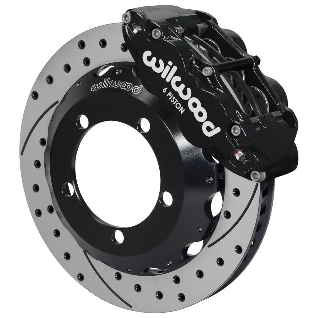 WILWOOD 140-13304-D Kit,Front,Ford Bronco,66-75,Dana 30/44 12.88,Fnsl4r,Drum Spindle,Drill,W/Lines Photo-0 
