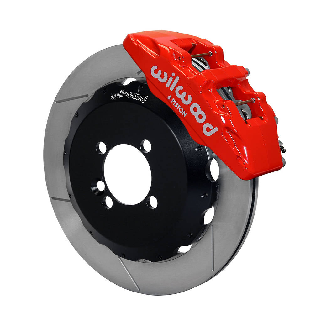 WILWOOD 140-13062-R Kit,Front,Mini Cooper,02-Up,12.88x.81 Gt,Red,W/Lines Photo-0 