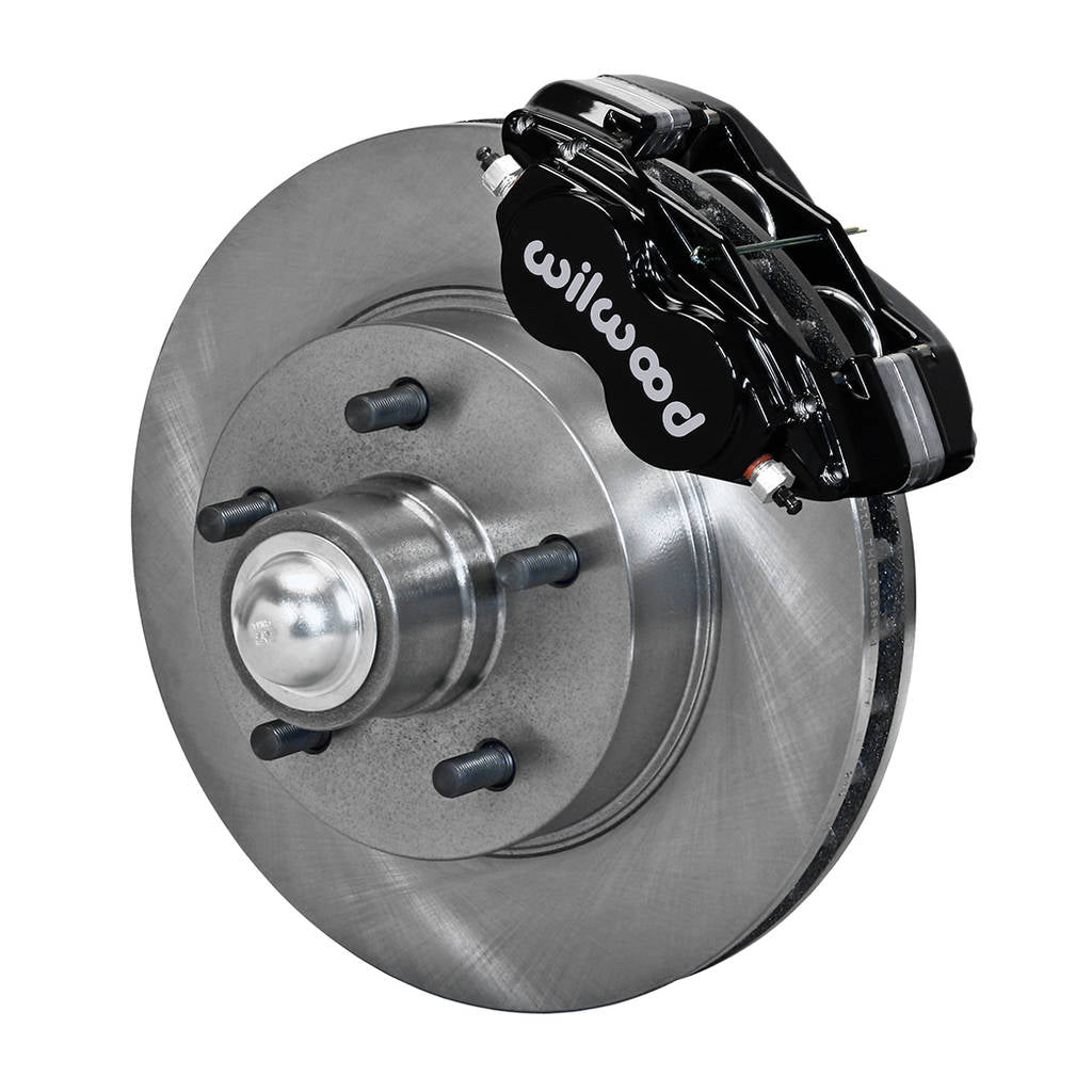 WILWOOD 140-15162 Kit,Front,Cadillac 57-60,Fdl-M,11.88 Rotor,Black,W/Lines Photo-0 