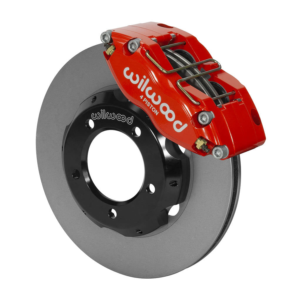 WILWOOD 140-15395-R Kit,Front,Jaguar,E-Type-Series 1,Dpr-Ds 11.00 Rotor,Red,W/Lines Photo-0 