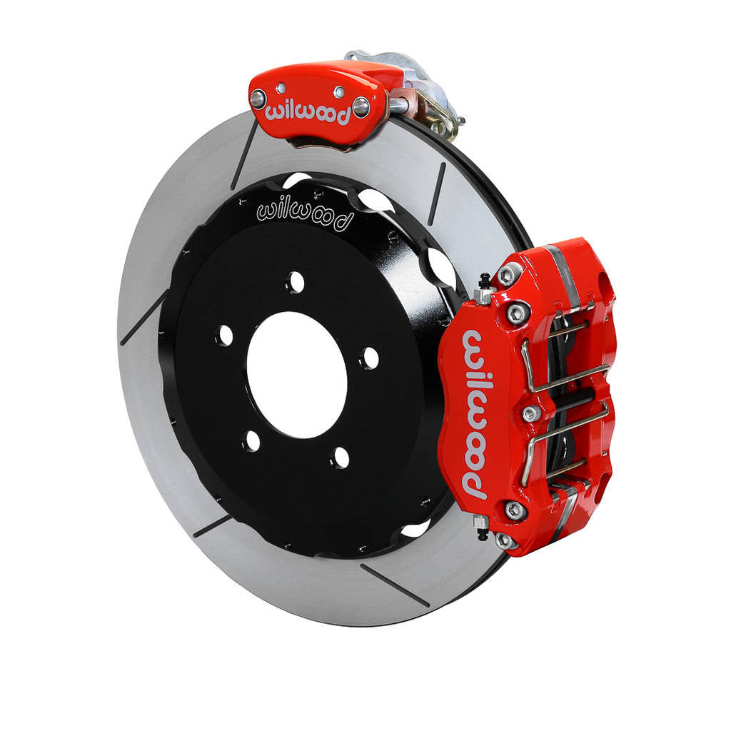 WILWOOD 140-15138-R Kit,Rear,Ffr,Ndpr/Mc4,Irs,2015 Mustang 12.88 Rotor,W/Lines,Red Photo-0 