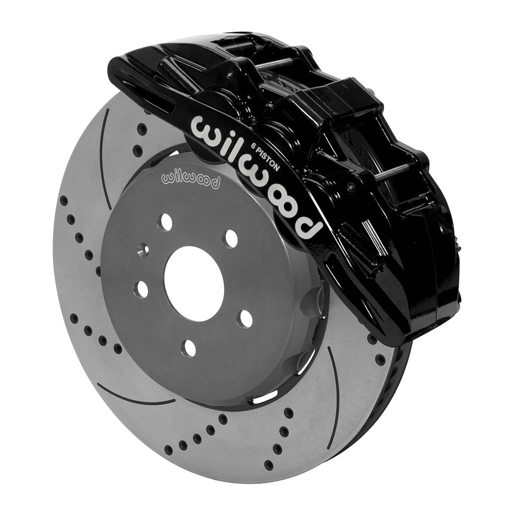 WILWOOD 140-15441-D Kit,Front,16-19 Camaro,Sx6r,Lug Drive 15.00 Rotor,Drilled,W/Lines Photo-1 