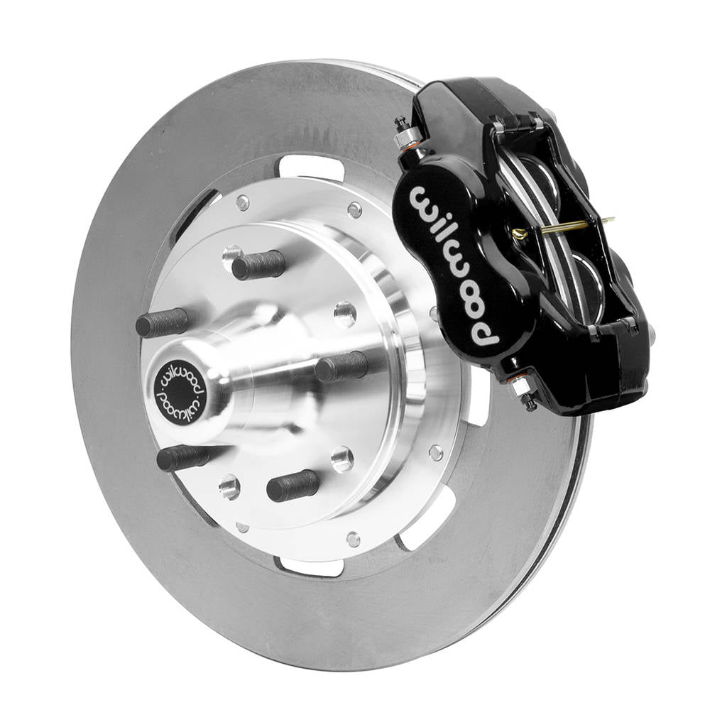 WILWOOD 140-15548 Kit,Front,55-57 Chevy,Cpp 2in. Drop Spindle,Fdli,12.19 Rotor Photo-0 