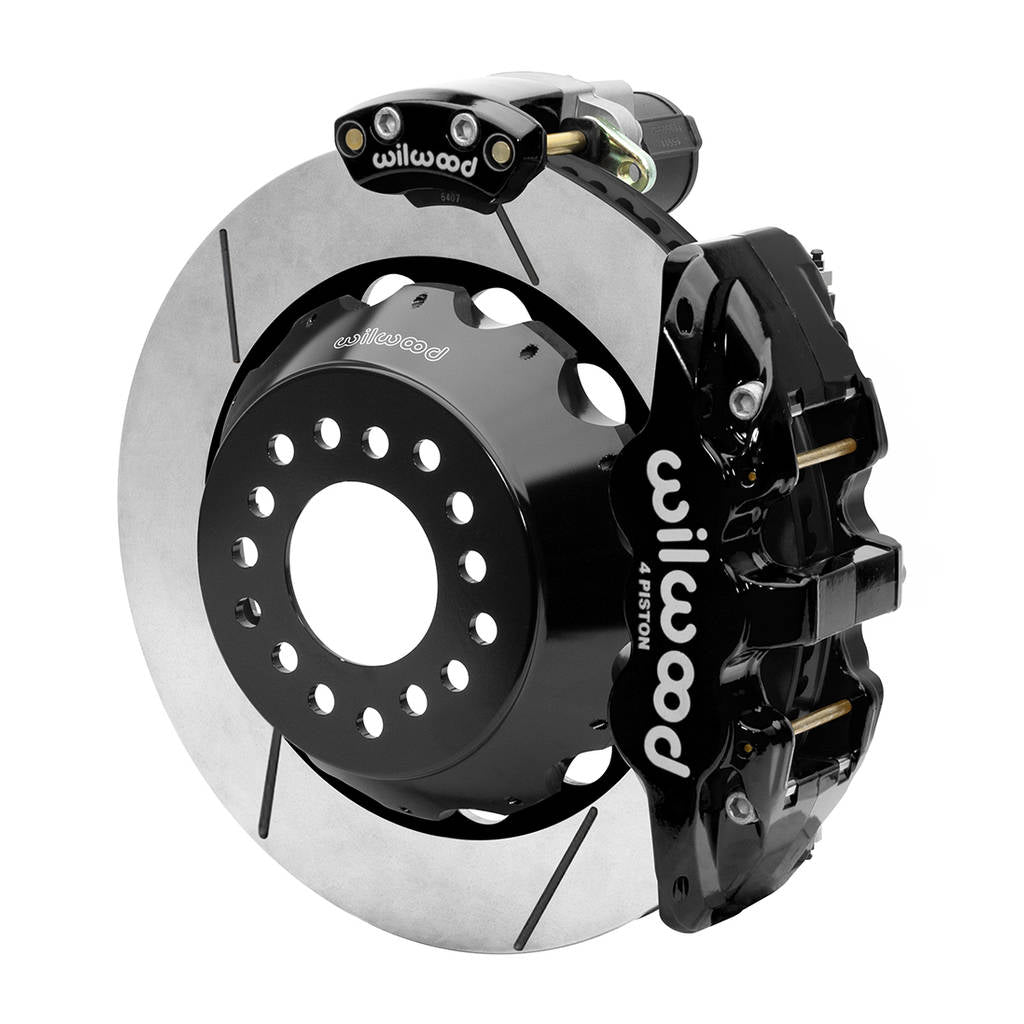 WILWOOD 140-16167 Kit,Rear,Epb,Aero4,12 Bolt,2.75 Offset 14.00 Rotor Photo-1 