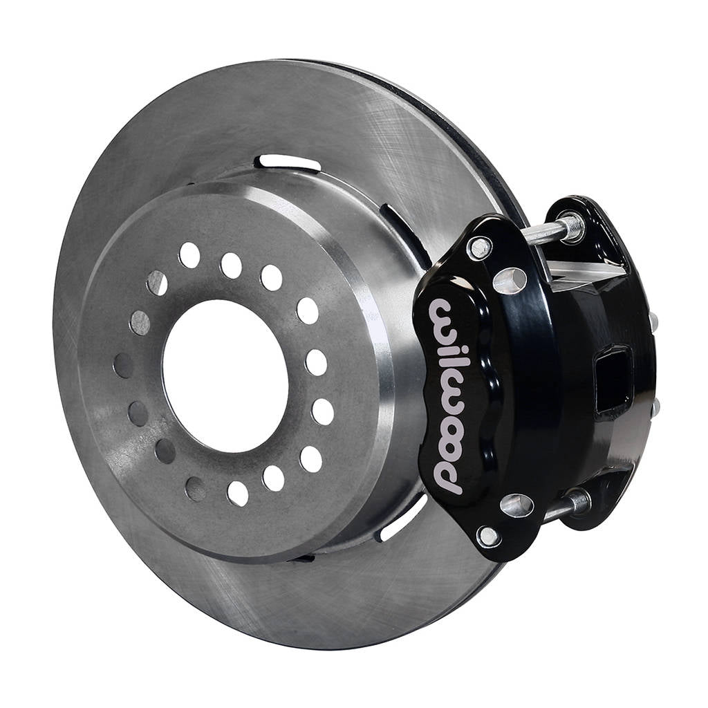 WILWOOD 140-15641 Kit,Rear,Disc/Drum,12 Bolt Chevy,2.75/ 2.81 Offset,D154,1pc Rotor,Front Mt Photo-0 