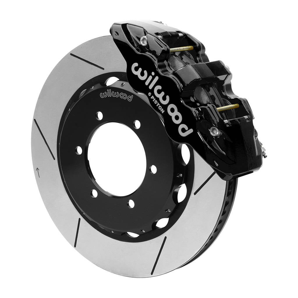 WILWOOD 140-15525 Kit,Front,Nissan,Y61 Patrol,1997-2018 Aero6-Ds,14.25 Rotor,W/Lines Photo-0 