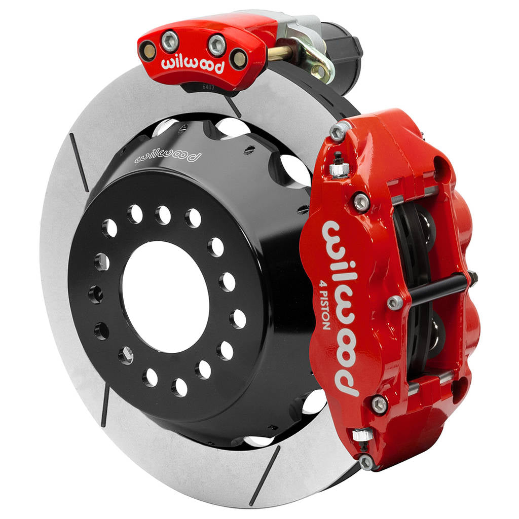 WILWOOD 140-16151-R Kit,Rear,Epb,Fnsl,Small Ford,2.50 Offset 12.88 Rotor,Red Photo-1 