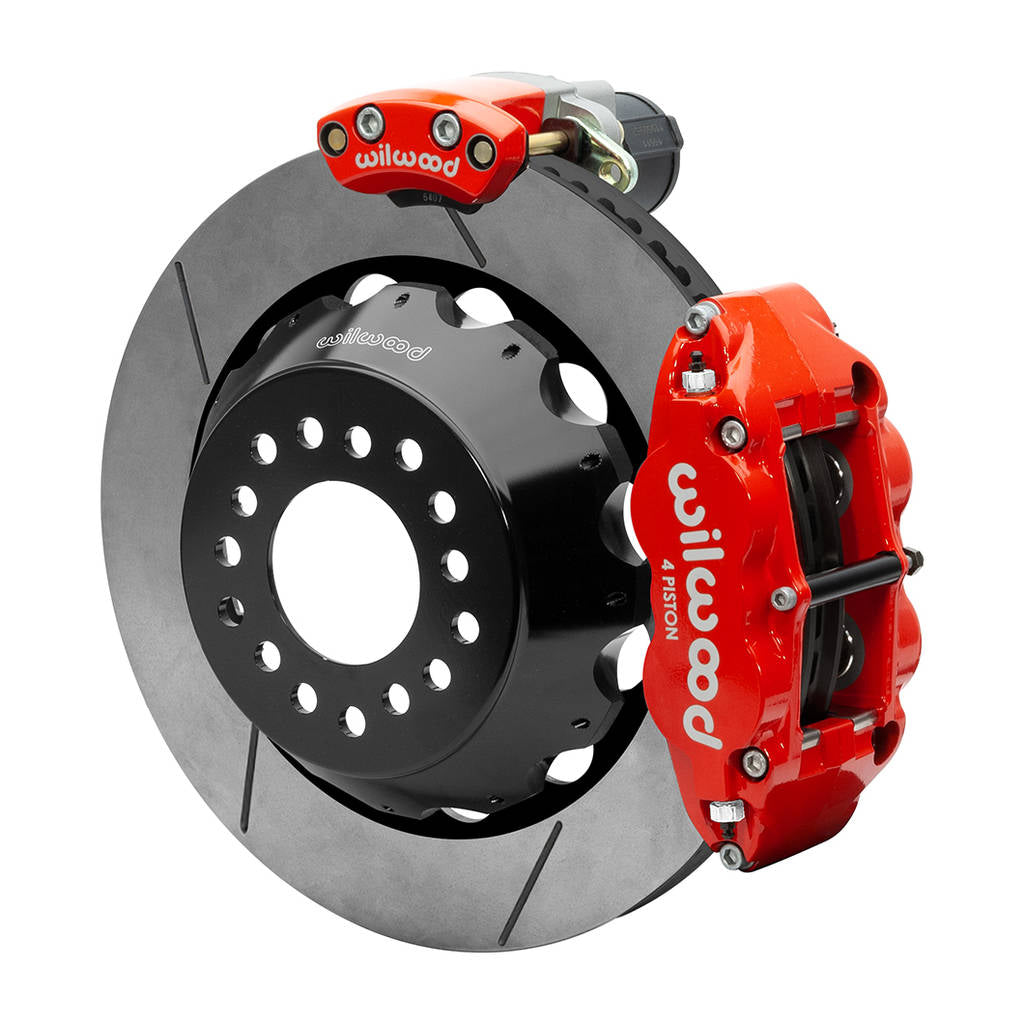 WILWOOD 140-15845-R Kit,Rear,Epb,Fnsl,Big Ford,New Style 2.50 Offset,14.00 Rotor,Red Photo-0 