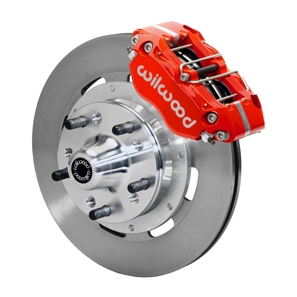 WILWOOD 140-15909-R Kit,Front,Ndpr,Afx Pro Spindle,11.75 Rotor,Red Photo-1 