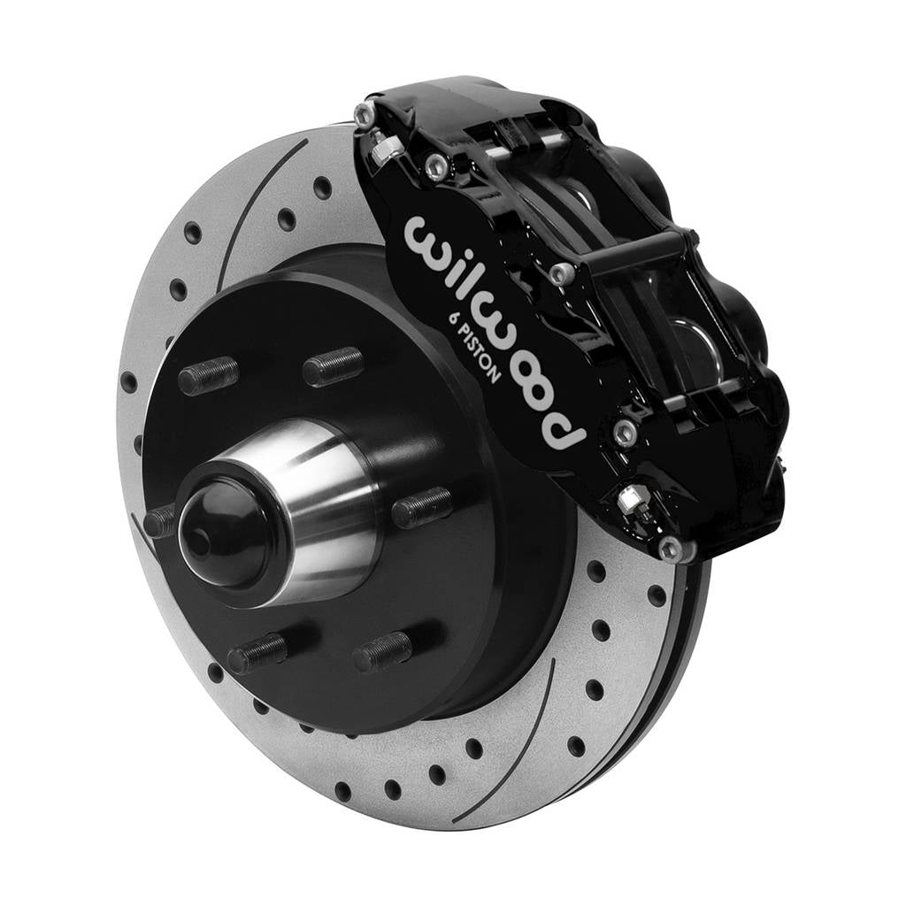 WILWOOD 140-15944-D Kit,Front,Fnsl6r,Wwe 63-87 C10 Iron Pro Spindle,12.19 Rotor,6 Lug,Srp Photo-1 