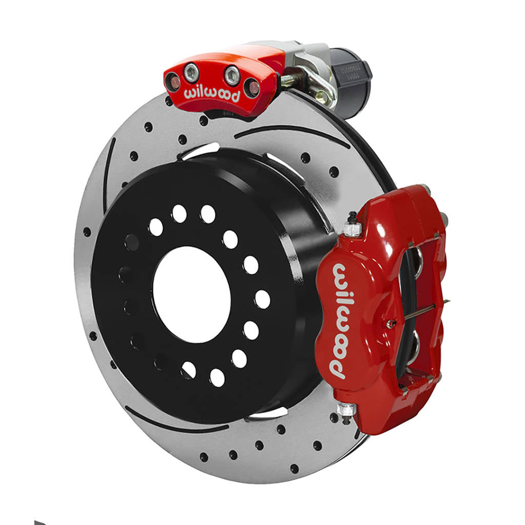 WILWOOD 140-16164-DR Kit,Rear,Epb,Fdli,12 Bolt,2.75 Offset 1pc,12.19 Rotor,Srp,Red Photo-0 
