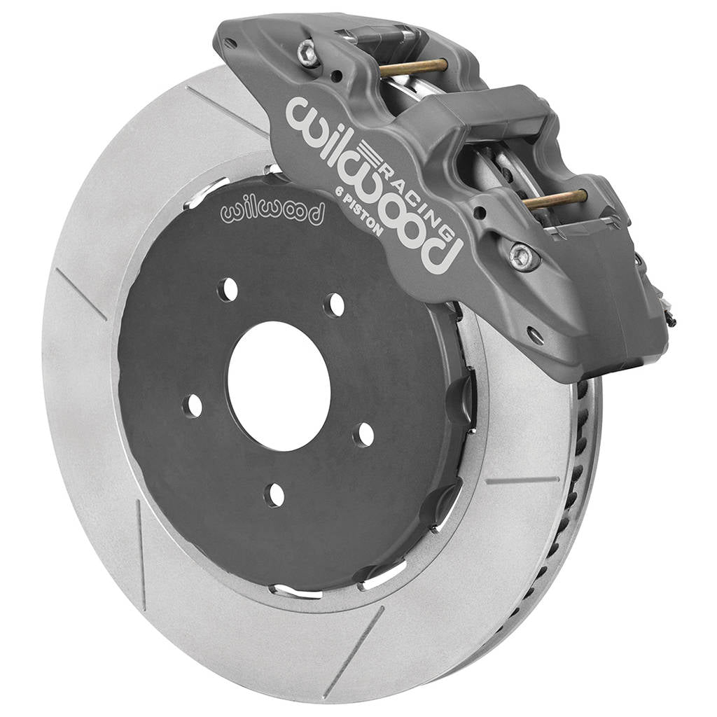 WILWOOD 140-16202 Kit,Front,Aero6,St,C5/C6/Z06 Vette 97-13 Road Race,14.00 Rotor,.80 Pad Photo-1 