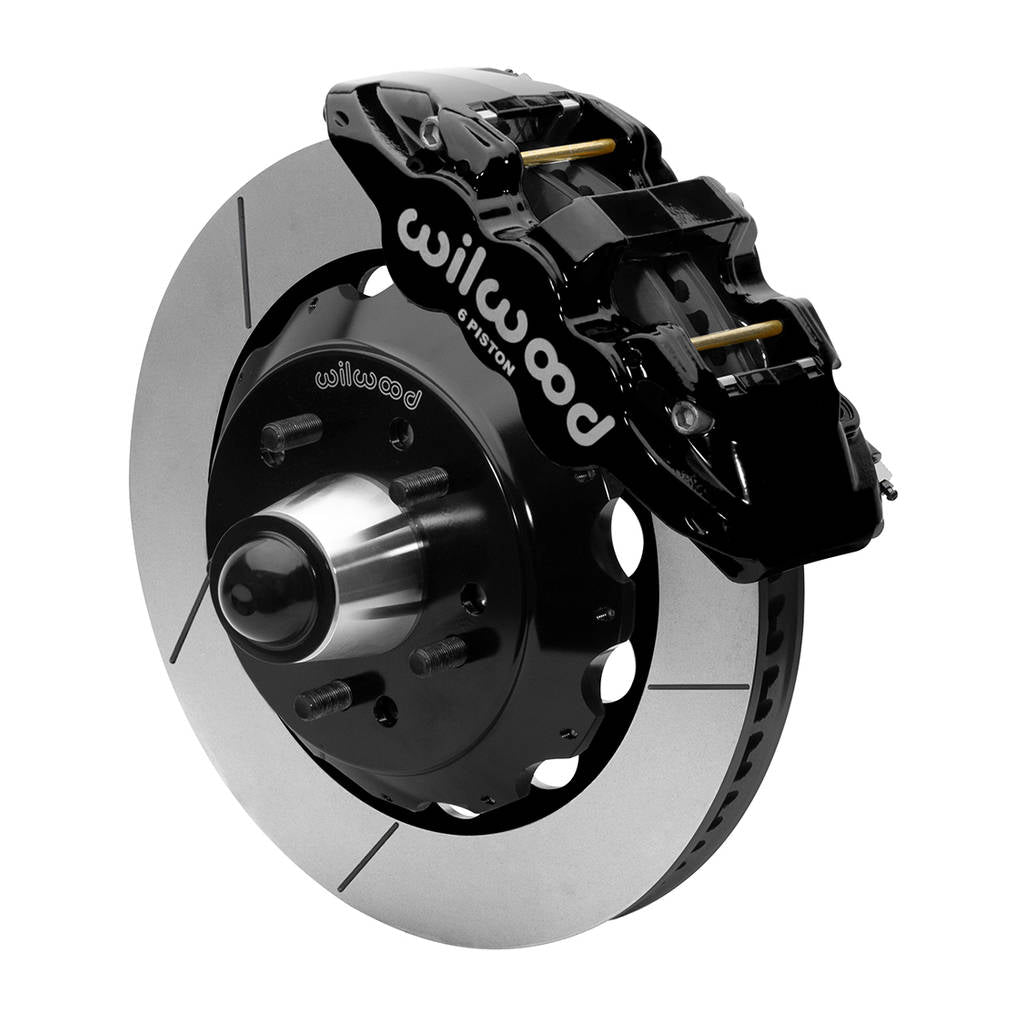 WILWOOD 140-15951 Kit,Front,Aero6,Wwe 88-98 C1500 Iron,Pro Spindle,14.00 Rotor,5 Lug,W/Abs Photo-1 