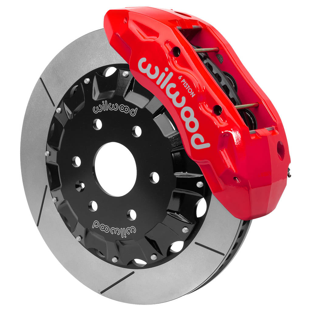 WILWOOD 140-15729-R Kit,Front,Tx6r,Gm Trk/Suv 1500 Series 2019,16.00 Rotor,Red,W/Lines Photo-0 