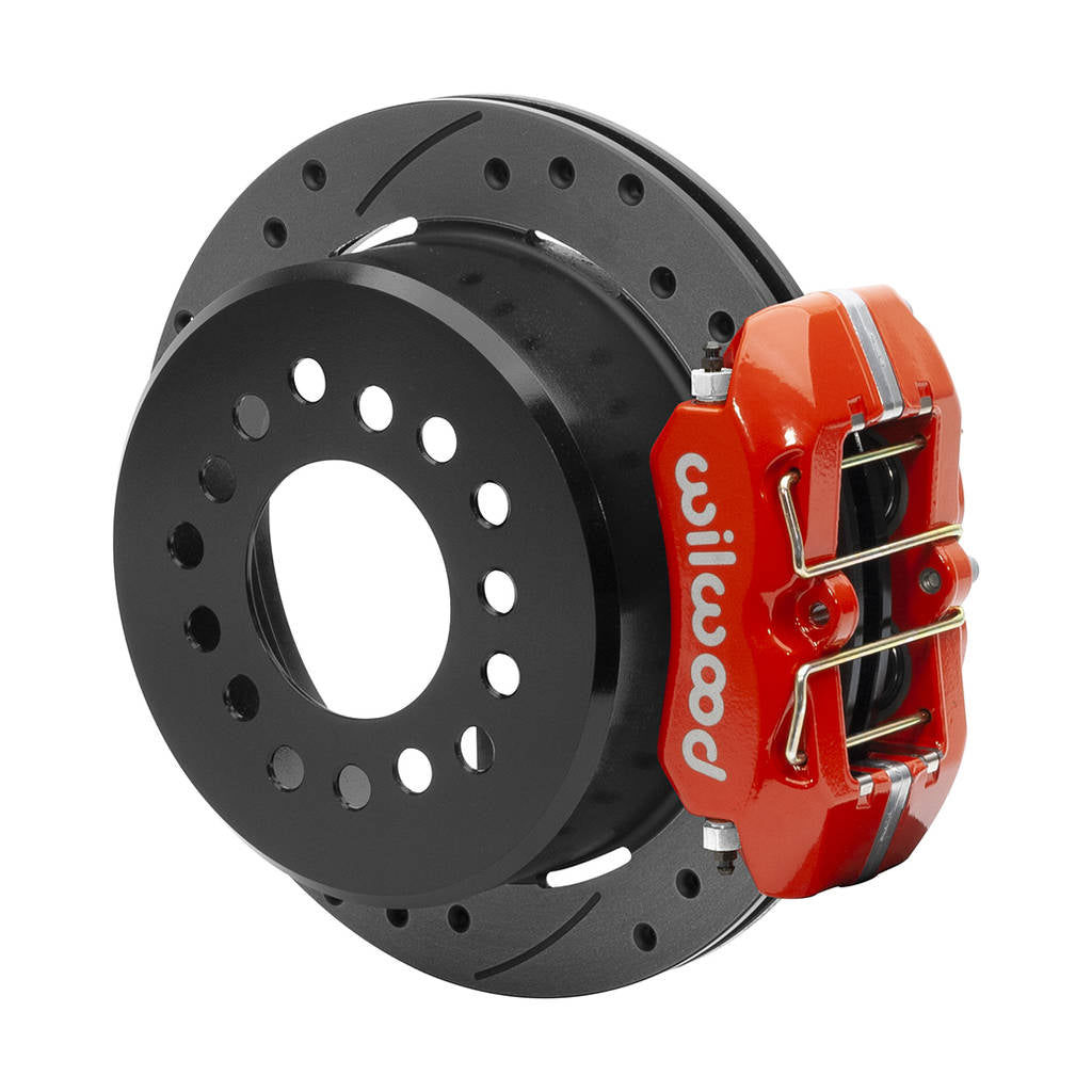 WILWOOD 140-15603-DR Kit,Rear,Disc/Drum,Fdplp-Ds,Small Ford 2.66 Offset,1 Pc 11.00,Srp,Red Photo-1 