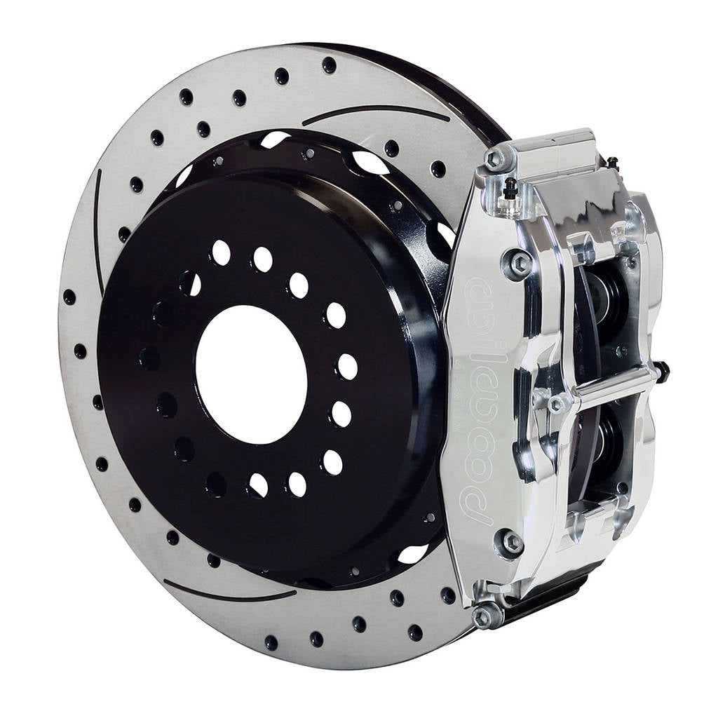 WILWOOD 140-9218-DP Kit,Rear,Big Ford,New Style,2.36 Offset Fnsl4r,13.00,Drilled,Polish Photo-0 