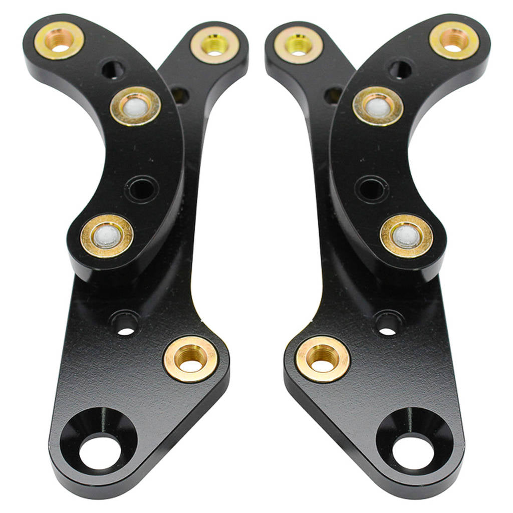 WILWOOD 249-13657/58 Bracket Kit,Caliper Mt,Galaxie,60-68 Front,11.30 Hub/Rotor Photo-0 