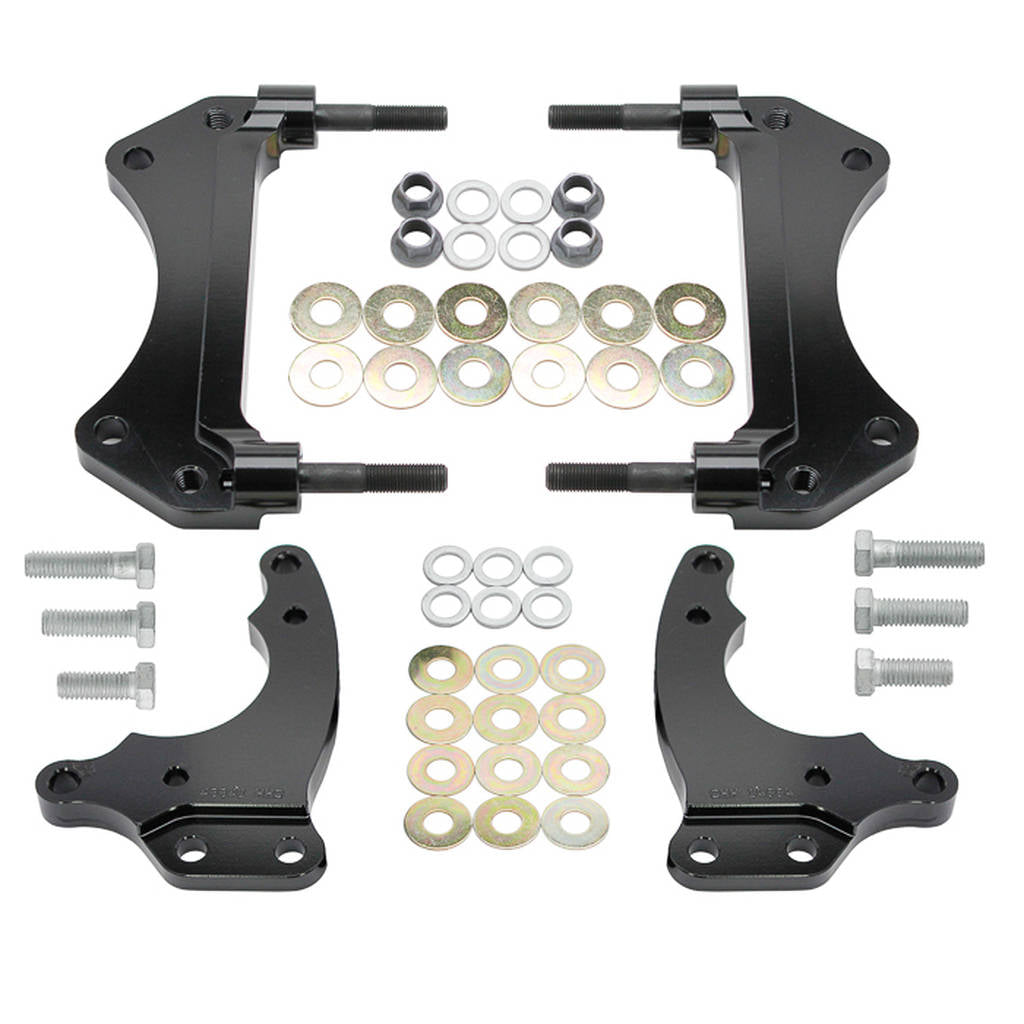 WILWOOD 249-14886/87 Bracket Kit,Rear,C4 Vette,88-96,Fnsl4r/ Mc4,12.88 Rotor Photo-0 