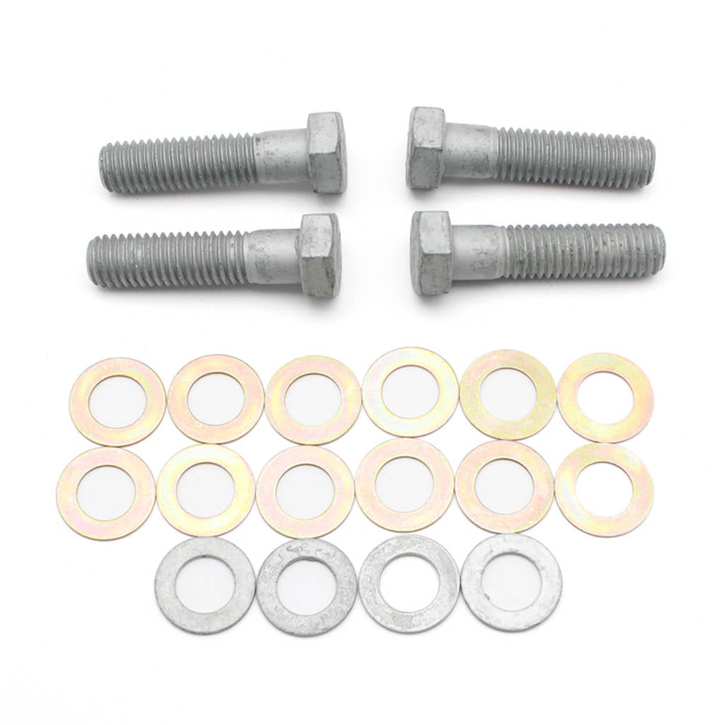 WILWOOD 230-15549 Bolt Kit,Bracket/Spindle,1/2-13x2.00 Lg,Hhcs,W/Shims,4 Pack Photo-0 
