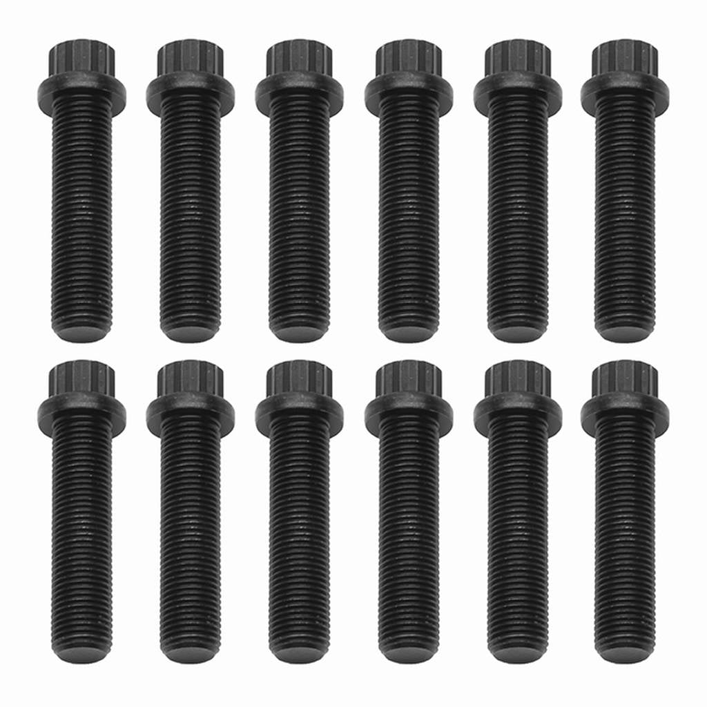 WILWOOD 230-15997 Bolt Kit,1/2-20x2.00 Lg,12 Ptcs,Full Thd Black,12 Pack Photo-0 