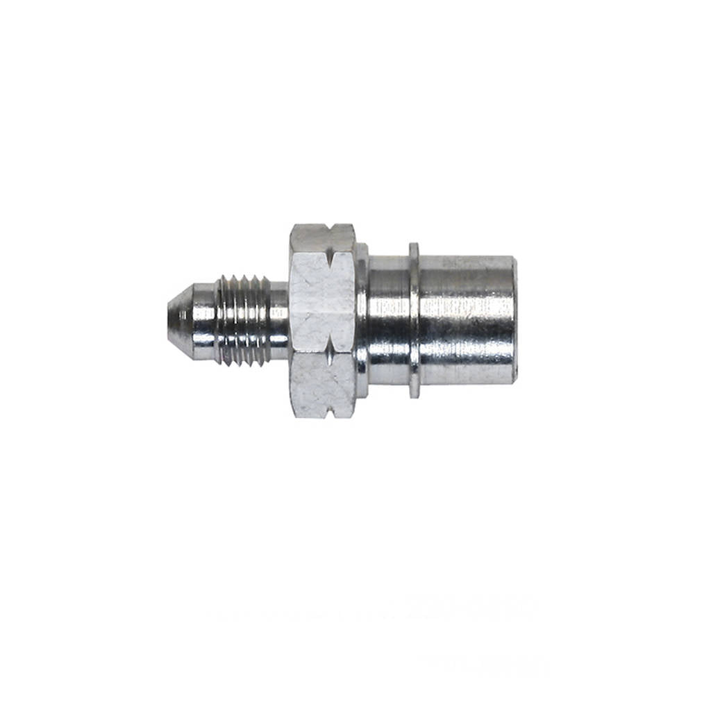 WILWOOD 220-6890 Fitting,Adapter,Tubing,-3 To M10x1.00 Bf,Steel,Zinc Photo-0 
