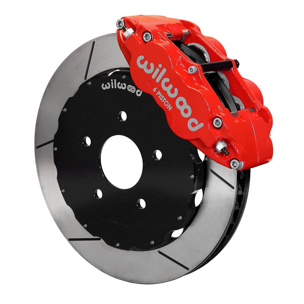 WILWOOD 140-9107-R Kit,Front,5 Lug,Mustang,94-04,Fnsl6r 12.90 Rotor,Red Photo-0 