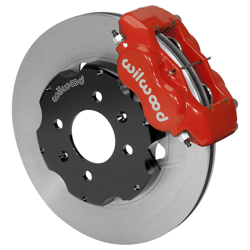 WILWOOD 140-8695-R Kit,Front,Civic,Oem,240mm 11.00 Rotor,Red Photo-0 