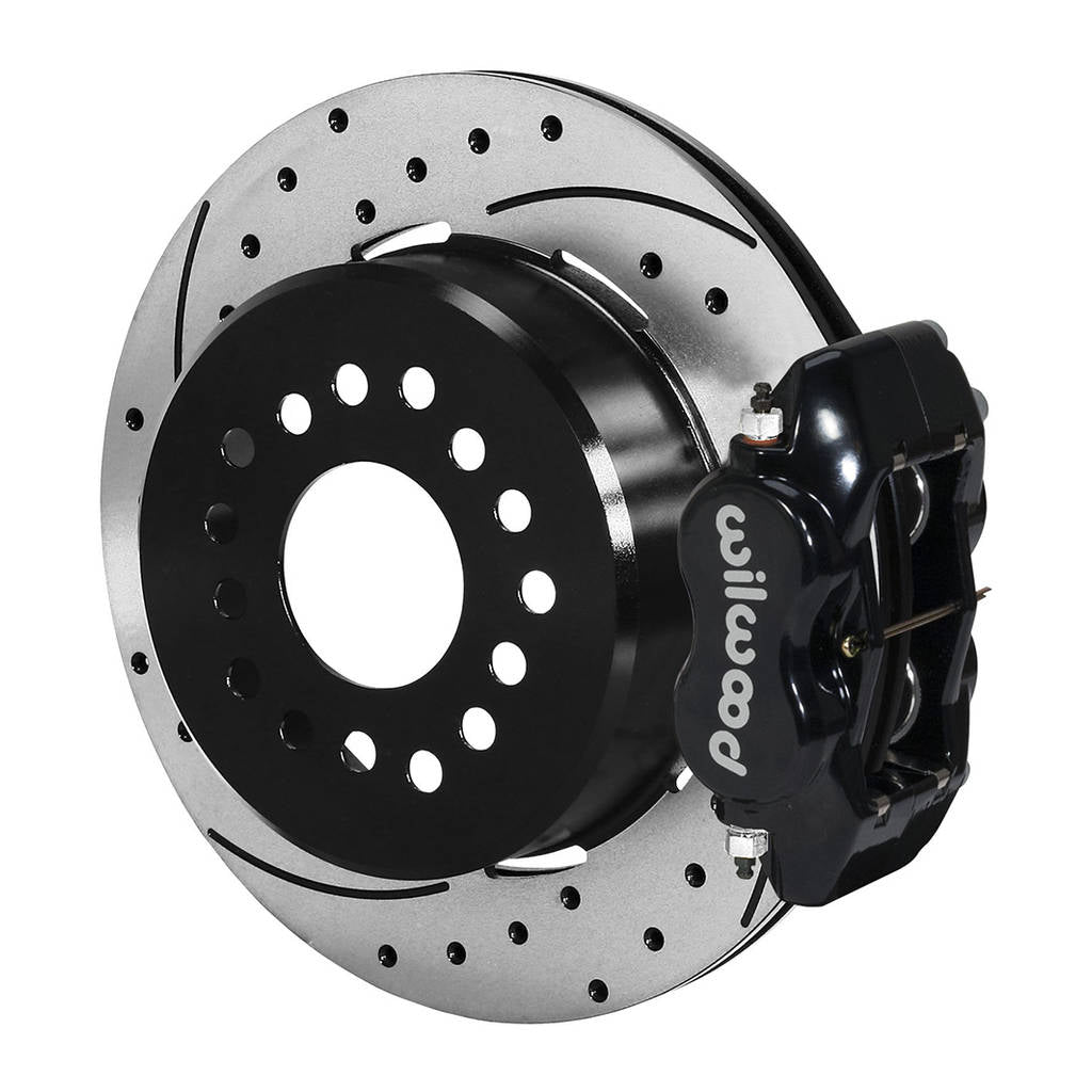WILWOOD 140-7139-D Kit,Rear,Disc/Drum,Big Ford,2.36 Offset 1pc,Srp,Black Powder Coat Photo-0 
