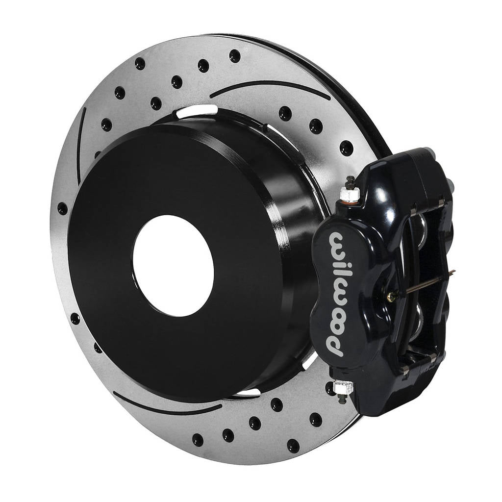 WILWOOD 140-7142-D Kit,Rear,Disc/Drum,Big Ford,2.36 Offset Currie,1pc,Srp,Black Powder Coat Photo-0 