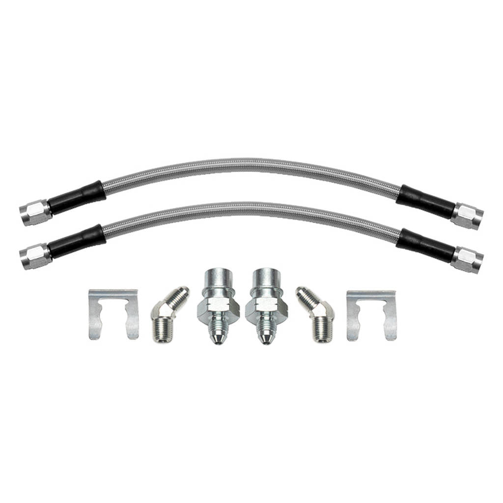WILWOOD 220-16016 Flexline Kit,10in,Rear,Bmw E36/M3,95-99 M10-1.00 Bf,45 Deg 1/8 Npt Photo-0 
