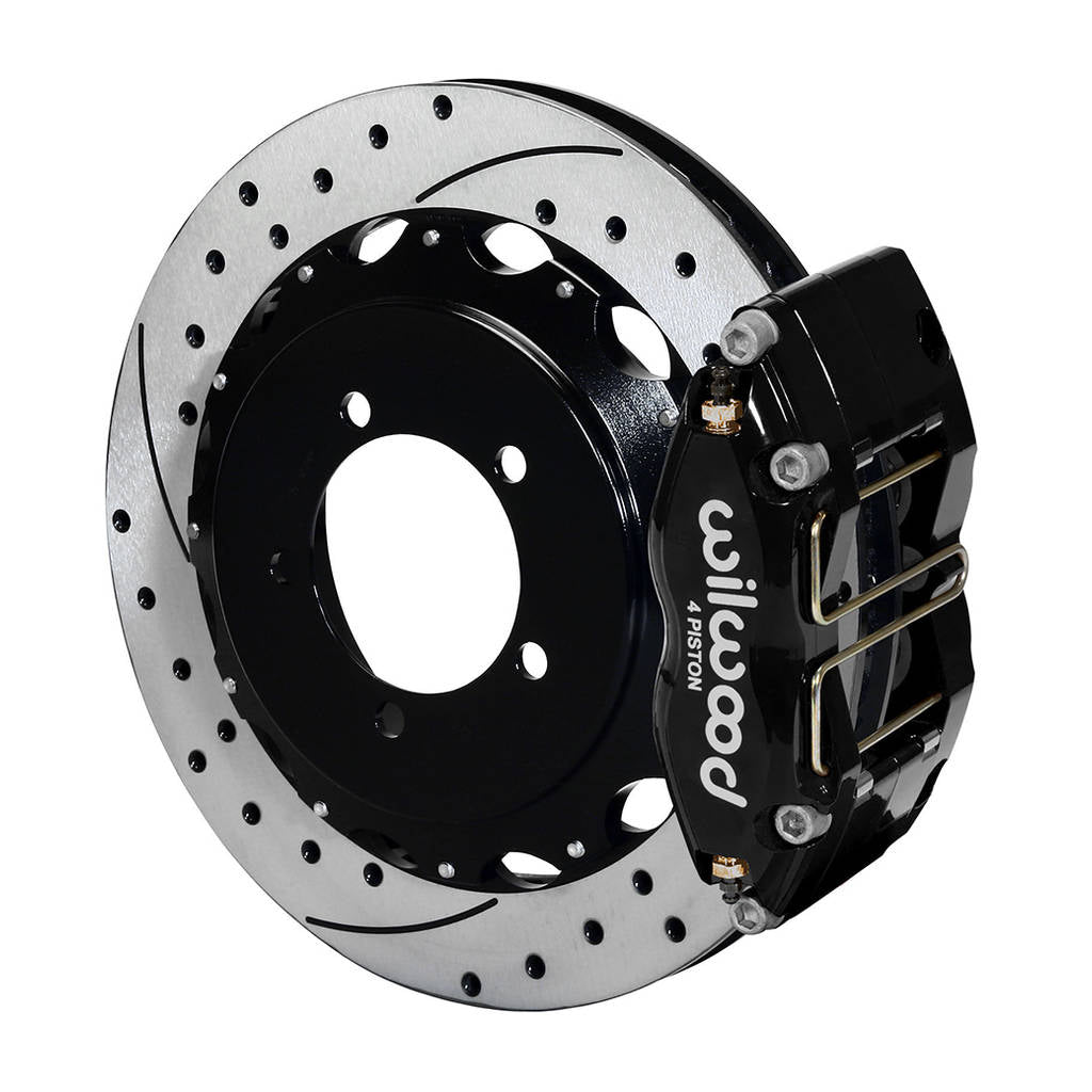 WILWOOD 140-9286-D Kit,Rear,Dpr13-Ds,Mitsubishi Evo Viii 13.00 Rotor,Performance Drilled Photo-0 