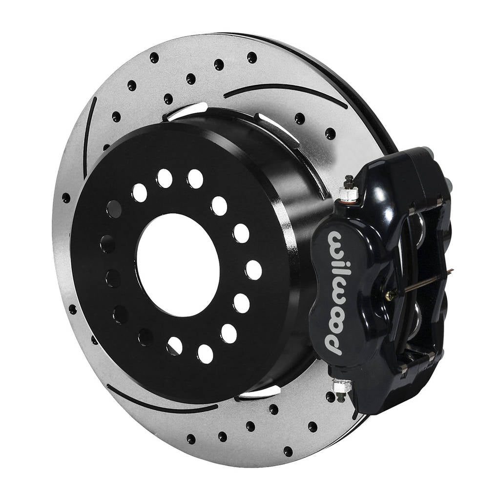 WILWOOD 140-9315-D Kit,Rear,Disc/Drum,12 Bolt,2.75/2.81 Off 1pc,Stagg Mt Srp,Black Powder Coat Photo-0 