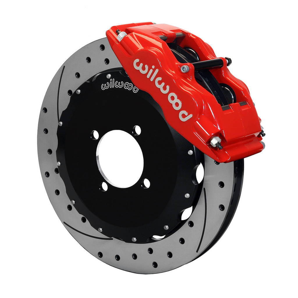 WILWOOD 140-8335-DR Kit,Front,Scion 2003,12.88 Rotor Performance Drilled,Red Photo-0 